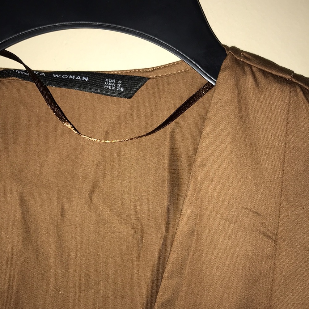 Zara Pleated Button Down Dress - Picture 7 of 14